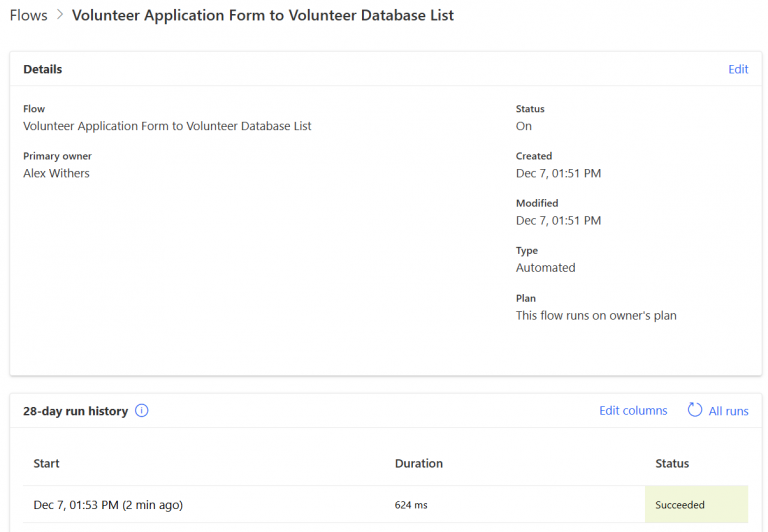 Form Entry Automation using Microsoft Power Automate - Alex Withers